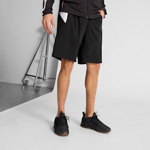 Short PUMA Train 10" Homme, PUMA Black-PUMA White, extralarge